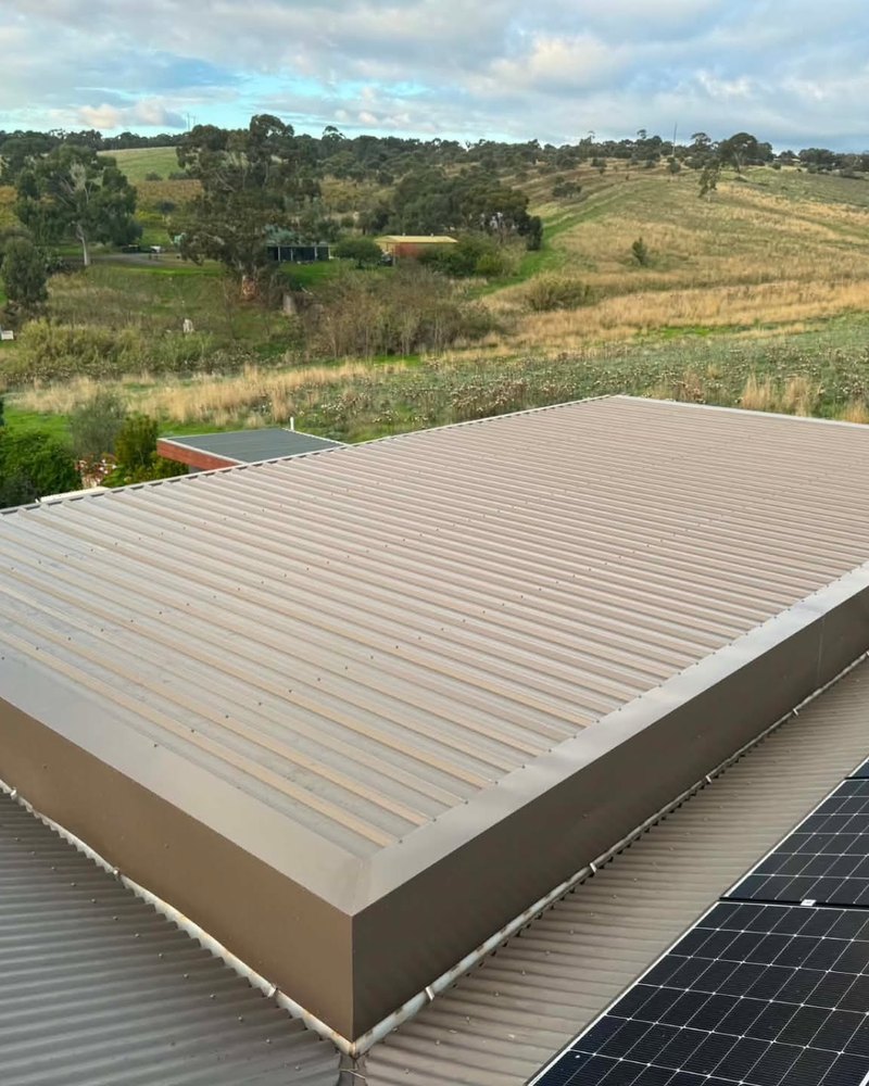 Metal Roof — Heights Roofing & Guttering