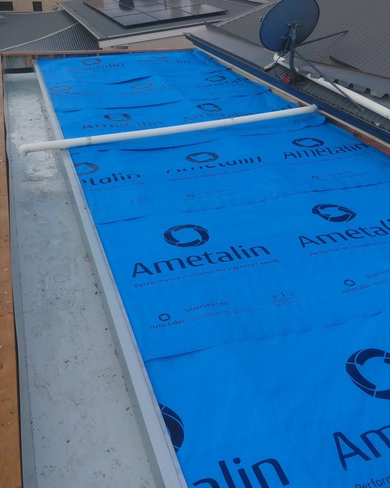 Re-Roof Underway — Heights Roofing & Guttering