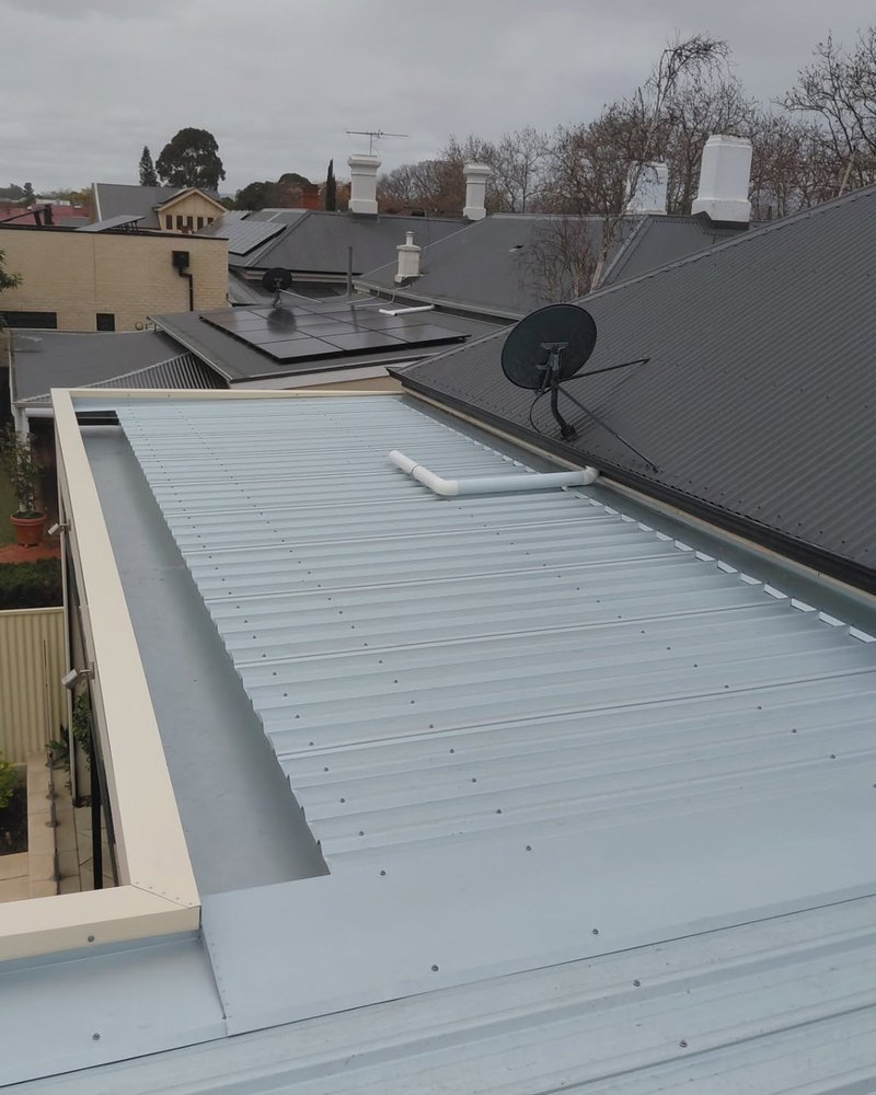 Metal Roof — Heights Roofing & Guttering